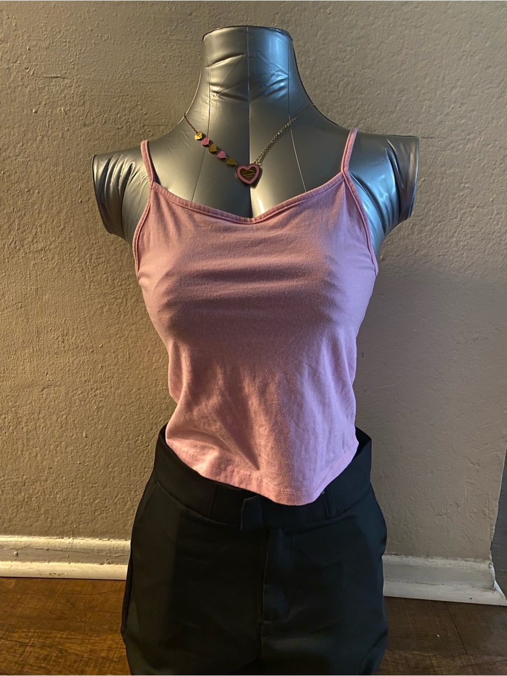 wild fable Dusty Pink Slim Spaghetti-Strap Cami